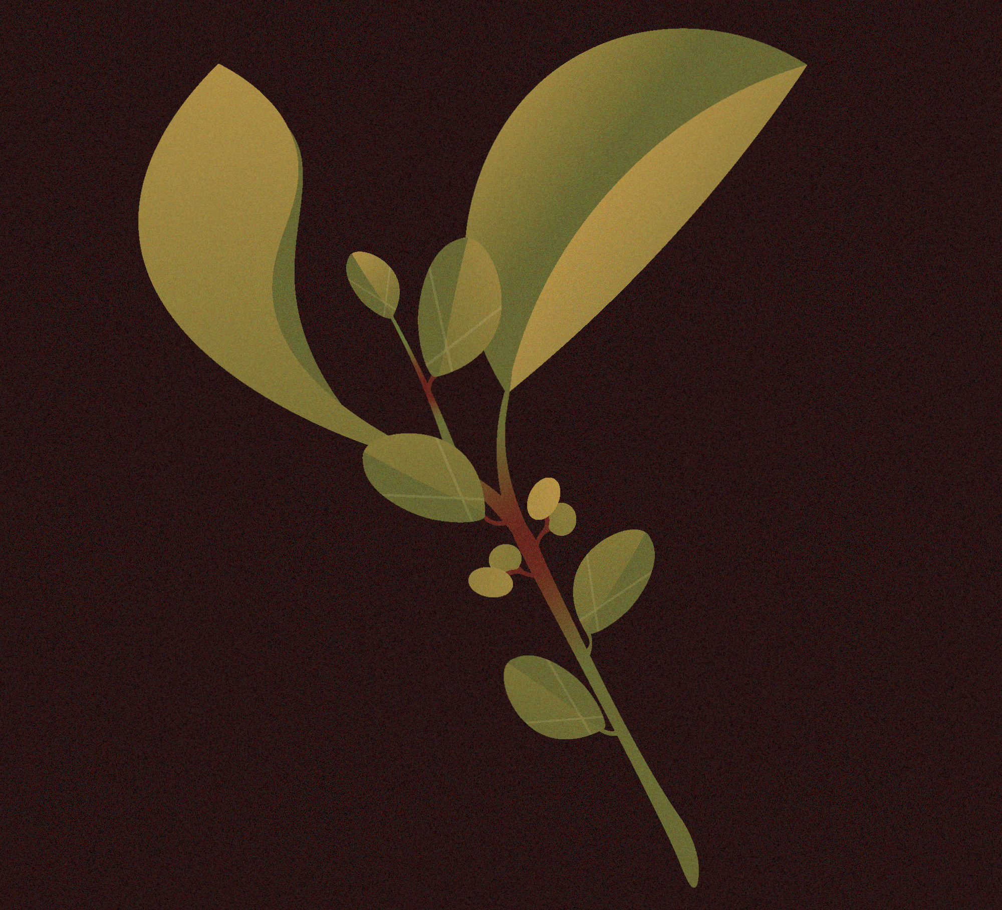 Early logo draft in Illustrator