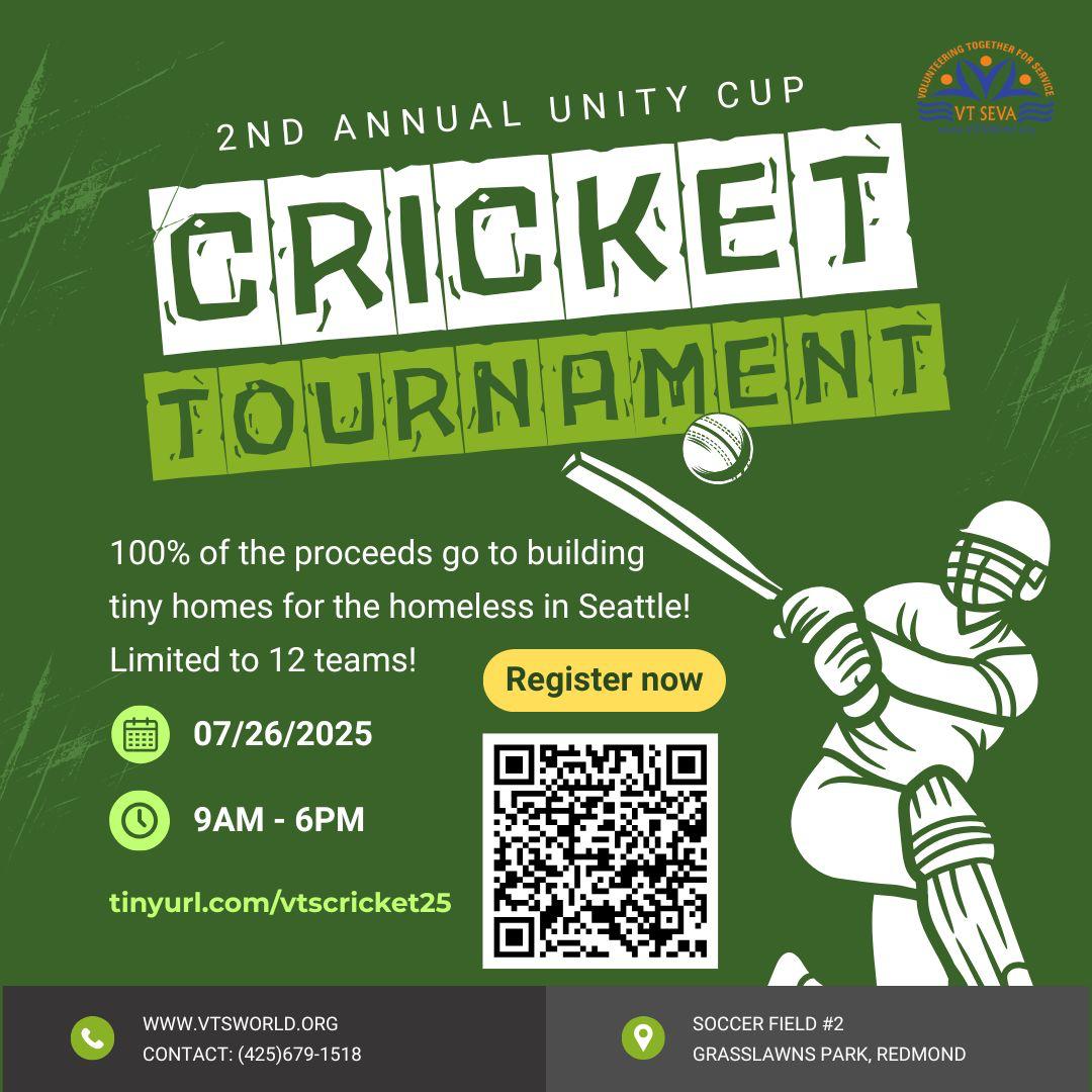 Cricket Tournament flyer